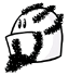 flash gordon badguy w/cornrows