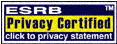 ESRB Privacy Certified