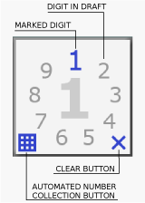 ScreenShot Image : The Number Place - Sudoku-style puzzle game for Microsoft .NET Framework for Silverlight