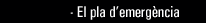 El pla d'emergncia