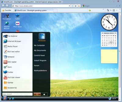 Silveos.com classic theme