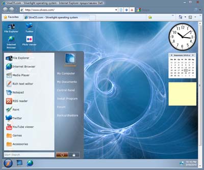 Silveos.com modern theme